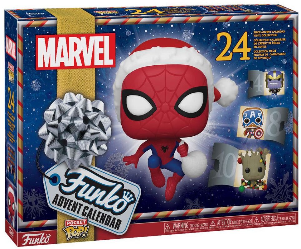 Adventný kalendár Marvel Funko Christmas