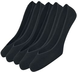 Balenie 5 párov ponožiek Invisible, Urban Classics, Ponožky