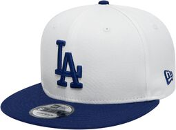 White Crown Patches 9FIFTY Los Angeles Dodgers, New Era - MLB, Šiltovka