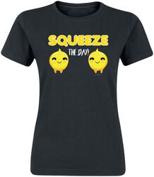 Squeeze the day!, Slogans, Tričko