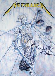 And Justice For All, Metallica, Plagát