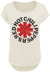Distressed Logo, Red Hot Chili Peppers, Tričko