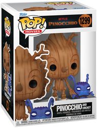 Vinylová figúrka č. 1299 Pinocchio and Cricket, Pinocchio, Funko Pop!