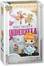 Vinylová figúrka č.12 Disney 100 - Film poster - Cinderella with Jaq, Cinderella, Funko Pop!