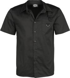 Čierna košeľa, H&R London, Košeľa s krátkym rukávom