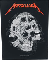 Skulls, Metallica, Nášivka na chrbát