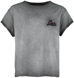 Tričko s výšivkou EMP a opraným efektom, EMP Premium Collection, Tričko