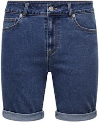 ONSPly MBD 9039 BJ DNM Shorts, ONLY and SONS, Kraťasy