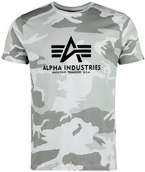 Basic, kamufláž tričko, Alpha Industries, Tričko