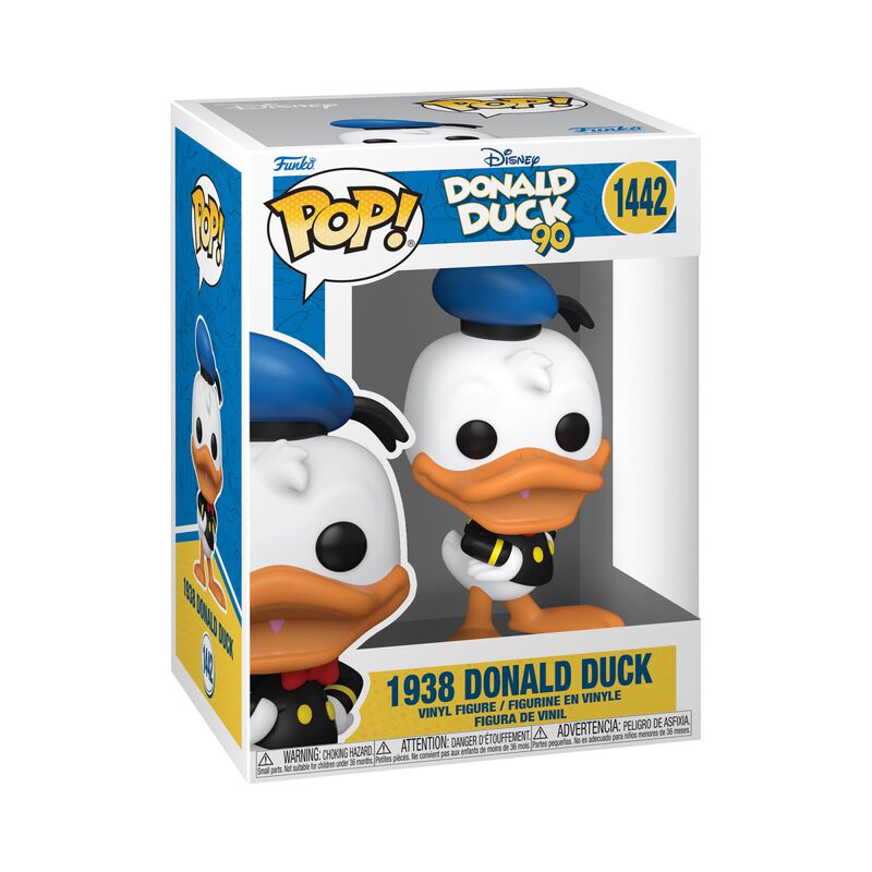 Vinylová figúrka č.1442 90th Anniversary - 1938 Donald Duck
