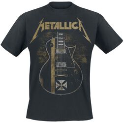 Hetfield Iron Cross Guitar, Metallica, Tričko