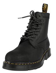 1460 - Black Connection WP & black coated nylon, Dr. Martens, Topánky