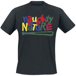 Classic Colourful Logo, Naughty by Nature, Tričko