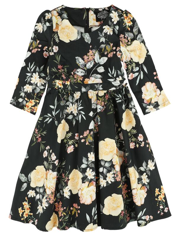 Kvetované šaty Eleanor