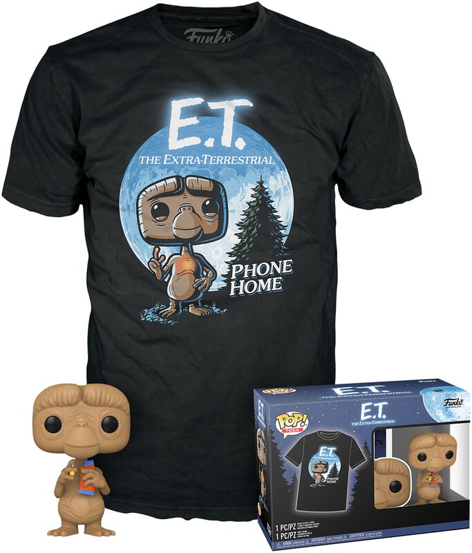 Tričko plus Funko E.T. Phone Home - Pop! a tričko