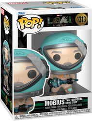 Vinylová figúrka č.1313 Season 2 - Mobius TVA temporal core suit, Loki, Funko Pop!